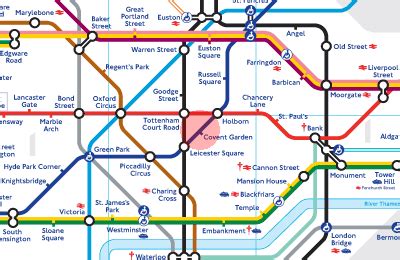 covent garden tube map.